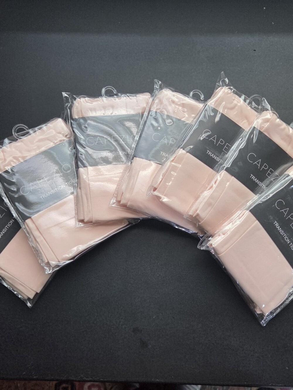 Capezio Soft Waistband Transition Tights Small - Pack of 7